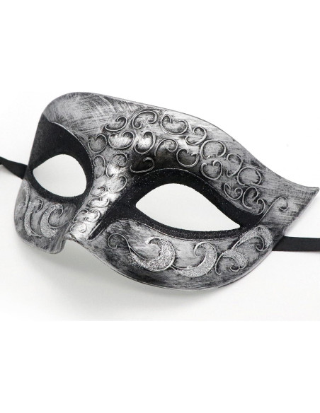 Máscaras de Fiesta para Parejas Coddsmz - Metálica y Plástica