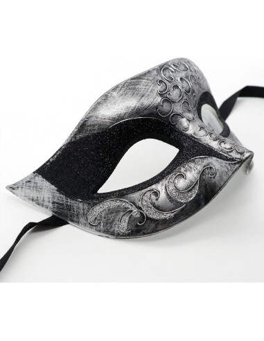 Máscaras de Fiesta para Parejas Coddsmz - Metálica y Plástica