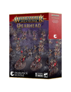 Warhammer Age of Sigmar Snarlpack Huntaz Games Workshop 11 Miniaturas