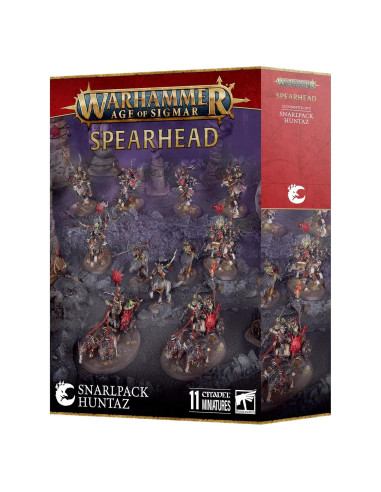 Warhammer Age of Sigmar Snarlpack Huntaz Games Workshop 11 Miniaturas