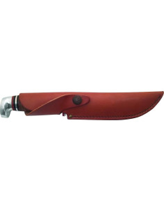 Cuchillo Fijo Case CA00384 con Funda de Cuero 5" Cazador 2
