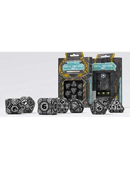 Conjunto de Dados de Metal Svetovid Q-Workshop 7 Piezas