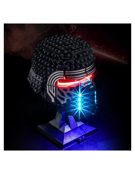 Kit de Luz BOOZUU para Casco de Kylo Ren LEGO 75415
