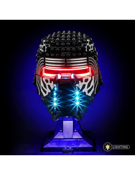 Kit de Luz BOOZUU para Casco de Kylo Ren LEGO 75415