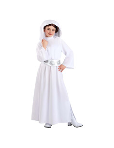 Disfraz Princesa Leia Niñas Jazwares - Star Wars Clásico