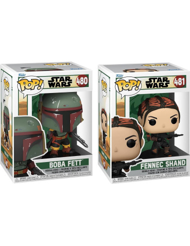Set de Coleccionista Funko POP! Star Wars Boba Fett y Fennec Shand