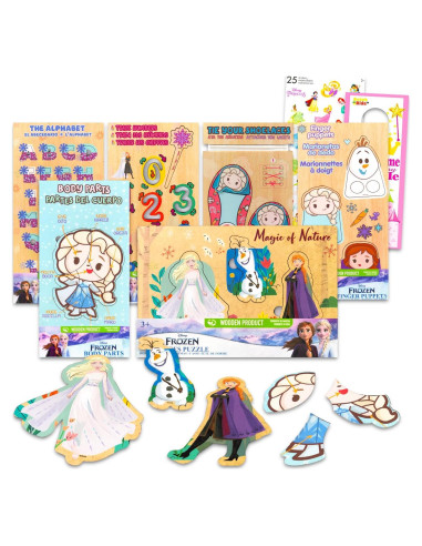 Rompecabezas de Madera Disney Frozen 6 Piezas Educativos
