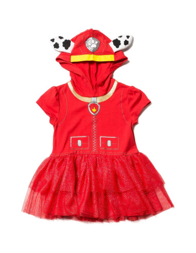 Conjunto Vestido y Leggings Paw Patrol Niñas 3T Rojo/Blanco