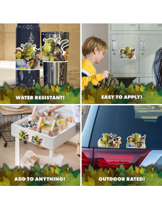 Calcomanías de Vinilo Shrek - Juego de 2 Resistentes al Agua 2