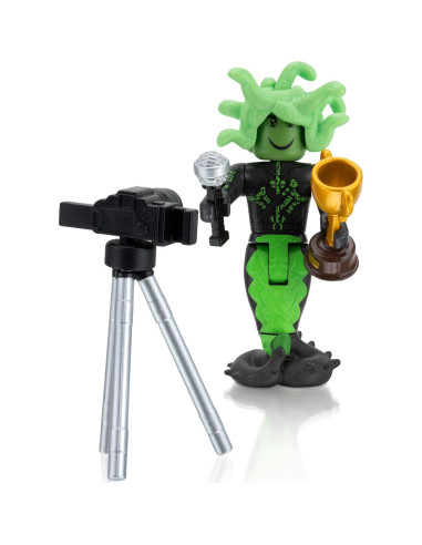 Figura de Acción Influencer Medusa Social Roblox con Accesorios