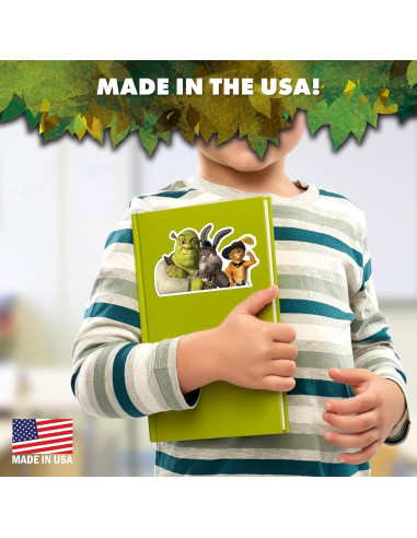 Calcomanías de Vinilo Shrek - Juego de 2 Resistentes al Agua