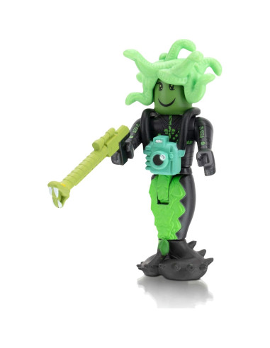 Figura de Acción Influencer Medusa Social Roblox con Accesorios