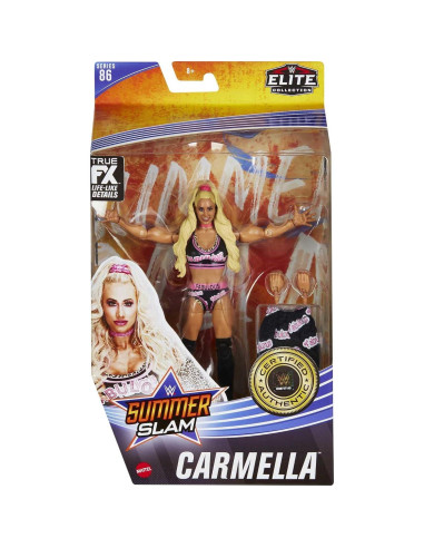 Figura de Acción WWE Mattel Carmella Elite 18 cm Coleccionable