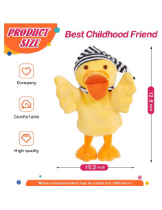 Puppet de Mano Pato SpecialYou 31.75 cm Juguete Interactivo 2