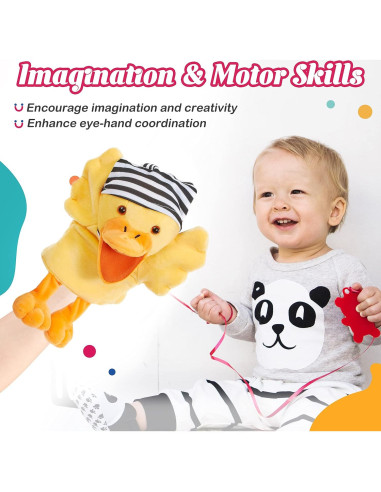 Puppet de Mano Pato SpecialYou 31.75 cm Juguete Interactivo
