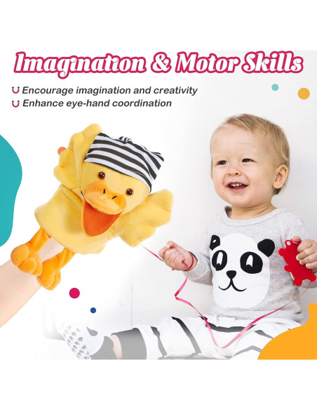 Puppet de Mano Pato SpecialYou 31.75 cm Juguete Interactivo