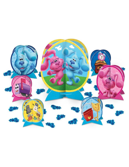 Kit de Centro de Mesa Amscan Blues Clues - 27 Piezas
