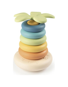 Anillos de Pirámide Verde Smoby - Juguete para 3 años+