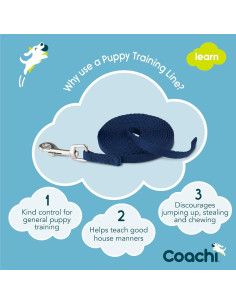 Línea de Entrenamiento Coachi para Cachorros - Control y Modales 2