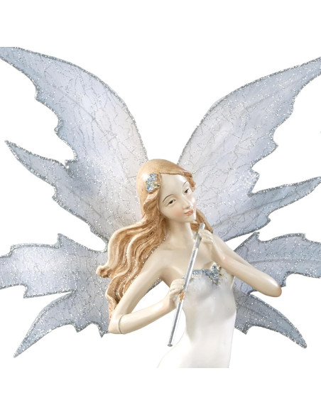 Conjunto de Figuras de Hadas Azul Celestial - Toque de Clase