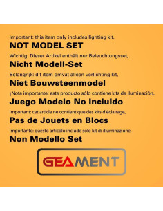 Kit de Luz LED GEAMENT para Lego 43269 - Iluminación Fácil 2