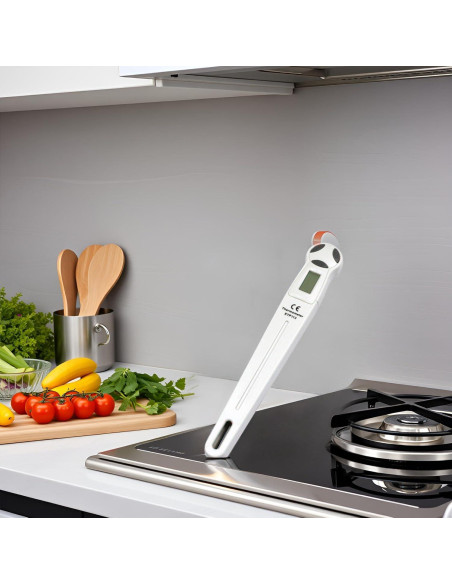 Termómetro Digital de Cocina Allsun ETP113 con Sonda de Acero Inoxidable