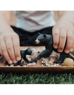 Figura Oso Negro América del Norte Safari Ltd 11.43 cm 2