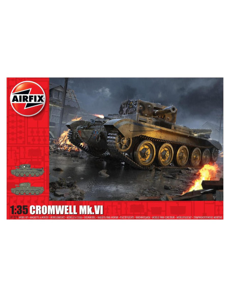 Kit de Modelo Tanque Airfix A1374 Cromwell Mk.VI 1:35