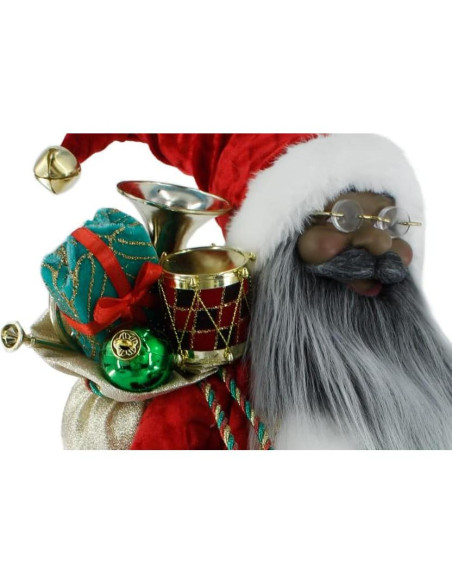 Muñeco de Nieve Étnico Festivo Windy Hill 40.6 cm