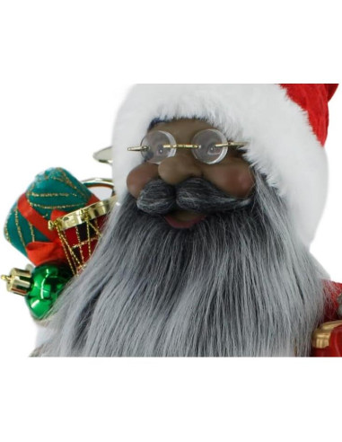 Muñeco de Nieve Étnico Festivo Windy Hill 40.6 cm