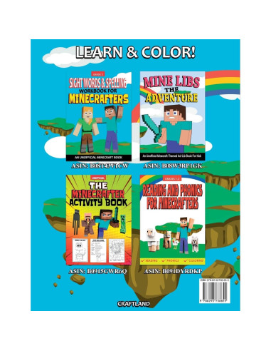 Alphabet Handwriting Workbook For Minecrafters