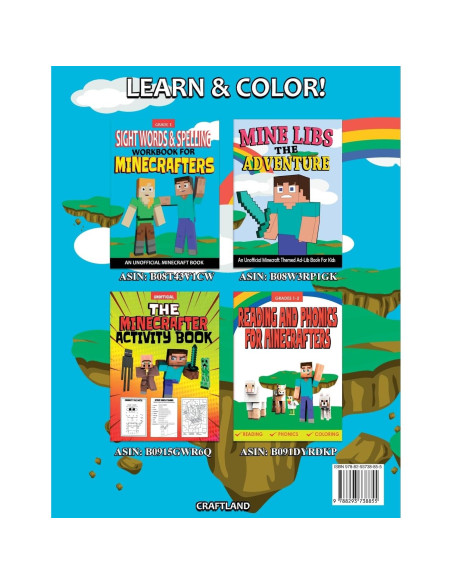 Alphabet Handwriting Workbook For Minecrafters