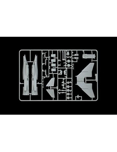 Modelo Avión Italeri Jaguar Gr.3 Gran Gato 1:72 Plástico