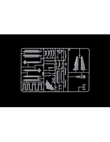 Modelo Avión Italeri Jaguar Gr.3 Gran Gato 1:72 Plástico