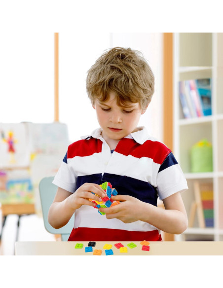 Cubo Rápido D-FantiX QY Toys Guerrero 3x3 con Bloques