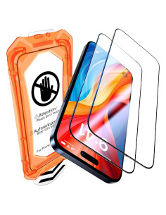 Protector de Pantalla UniqueMe para iPhone 15 Pro Max 9H