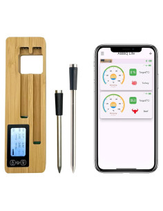 Termómetro de Carne Inalámbrico BloomNest 2 Probes Bluetooth 200m