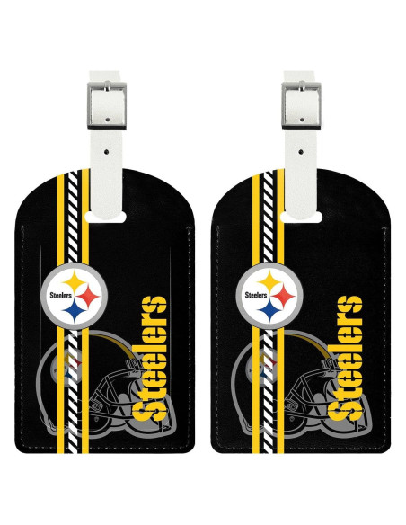 2 Etiquetas de Equipaje de Cuero Sintético AYYQHC Fútbol