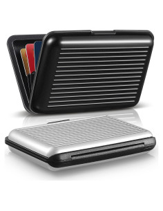 Soporte de Tarjeta de Crédito BBTO 2 Piezas con Bloqueo RFID