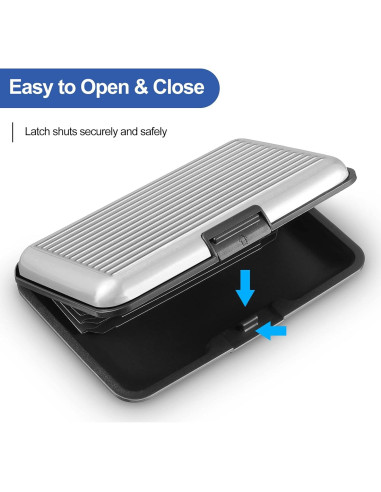 Soporte de Tarjeta de Crédito BBTO 2 Piezas con Bloqueo RFID