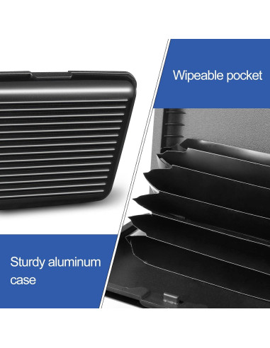 Soporte de Tarjeta de Crédito BBTO 2 Piezas con Bloqueo RFID