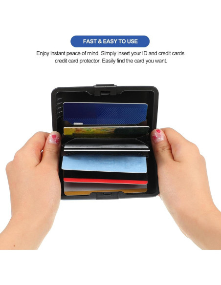 Soporte de Tarjeta de Crédito BBTO 2 Piezas con Bloqueo RFID