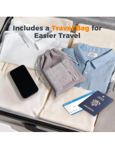 Convertidor de Voltaje TESSAN 220V a 110V 200W con USB