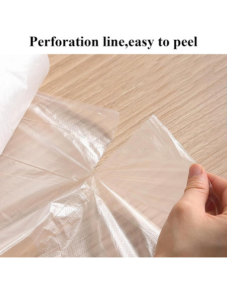 Bolsas de Plástico Muotich 30x40cm 350 Pcs para Alimentos