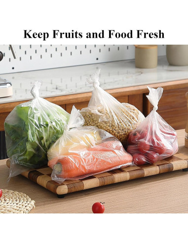 Bolsas de Plástico Muotich 30x40cm 350 Pcs para Alimentos