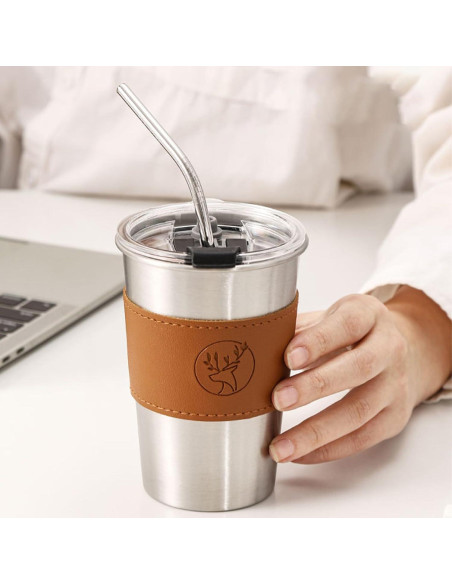 Popotes Reutilizables Acero Inoxidable MCYXX para Vaso 40oz