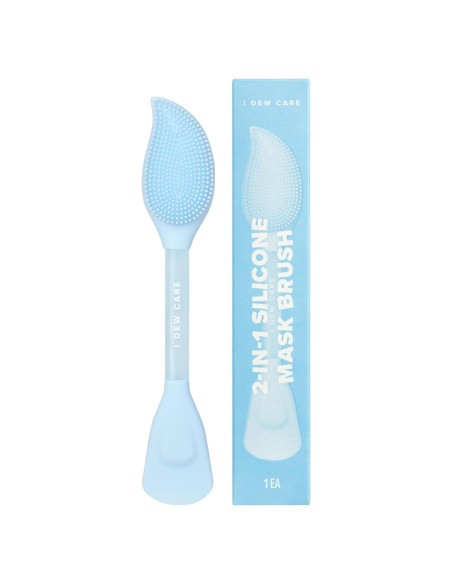 I DEW CARE Brocha de Silicona 2-en-1 para Cuidado Facial