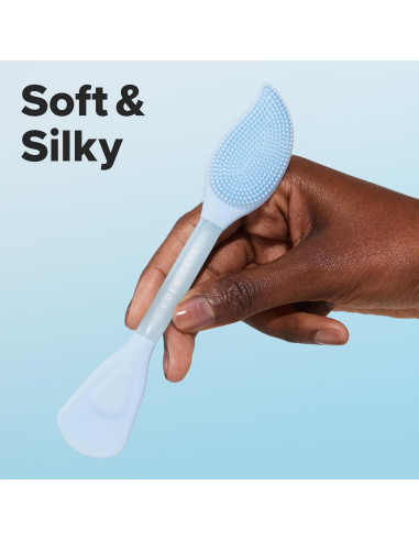 I DEW CARE Brocha de Silicona 2-en-1 para Cuidado Facial