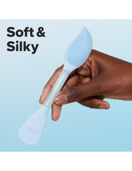 I DEW CARE Brocha de Silicona 2-en-1 para Cuidado Facial