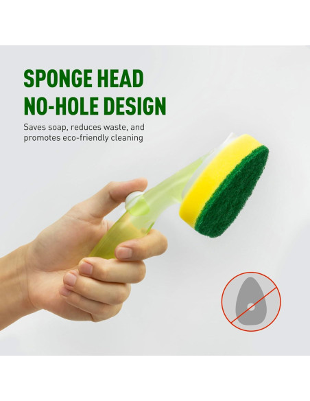 Recargas de Esponja Semiale para Varita de Lavado 3 Piezas